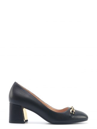 کفش پاشنه دار زنانه مشکی مدل ENTO 5FX ناین وست تصویر ۱