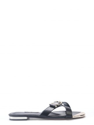 صندل زنانه مشکی مدل MALVINA 5FX ناین وست تصویر ۱