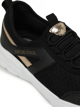 کفش کتانی ساق بلند دخترانه مشکی مدل SIRIUS F 5FX کینتیکس تصویر ۱