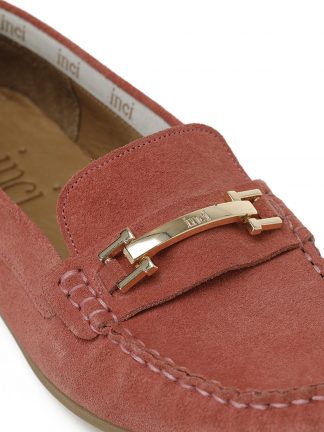 کفش لوفر زنانه قرمز مدل DANNY 5FX اینجی تصویر ۱