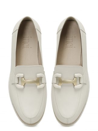 کفش لوفر زنانه بژ مدل LENNO 5FX اینجی تصویر ۱