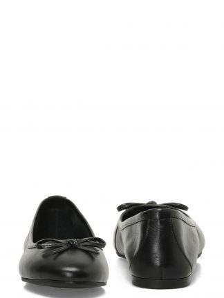 کفش تخت زنانه مشکی مدل PINK 5FX اینجی تصویر ۱