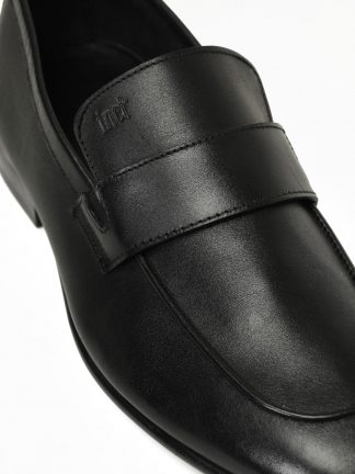 کفش موکاسین مردانه مشکی مدل SUNT 5FX اینجی تصویر ۱