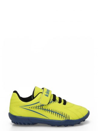 کفش فوتبال پسرانه زرد استوک ریز چمن مصنوعی مدل BAWEN TF P 5FX کینتیکس تصویر ۱