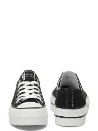 کفش کتانی کلاسیک زنانه مشکی مدل LETY 5FX کینتیکس تصویر ۱