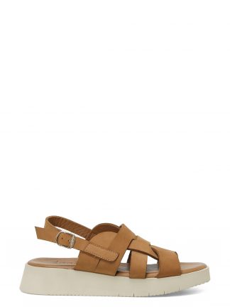 صندل زنانه قهوه ای مدل HOLLOW 5FX اینجی تصویر ۱