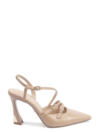 کفش پاشنه دار زنانه بژ مدل DOLORES 5PR ناین وست تصویر ۱