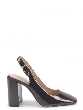 کفش پاشنه دار زنانه زرشکی مدل ELEA2 5PR ناین وست تصویر ۱