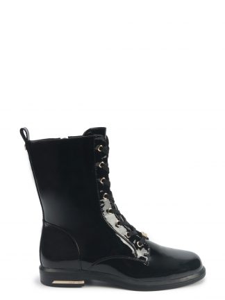 نیم بوت تخت زنانه مشکی مدل TILMEY3 5PR ناین وست تصویر ۱