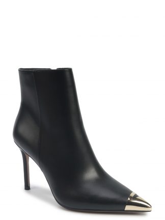 نیم بوت پاشنه دار زنانه مشکی مدل DEANTE 5PR ناین وست تصویر ۱