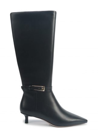 بوت پاشنه دار زنانه مشکی مدل SHONDA2 5PR ناین وست تصویر ۱