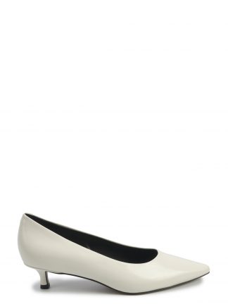 کفش پاشنه دار زنانه سفید مدل SELBY 5PR ناین وست تصویر ۱