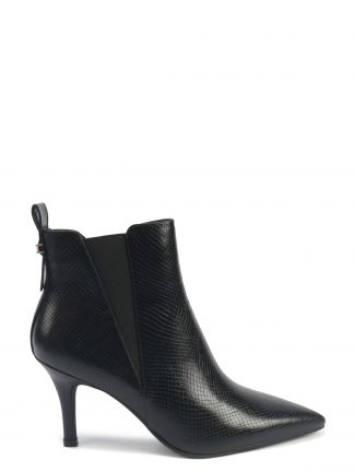 نیم بوت پاشنه دار زنانه مشکی مدل THALIA2 5PR ناین وست تصویر ۱