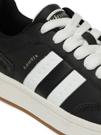 کفش کتانی کلاسیک مردانه مشکی مدل COLLEGE PU 5PR کینتیکس تصویر ۱