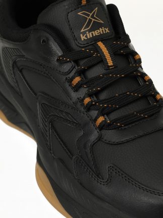 کفش کتانی مردانه مشکی مدل STRONG PU 5PR کینتیکس تصویر ۱