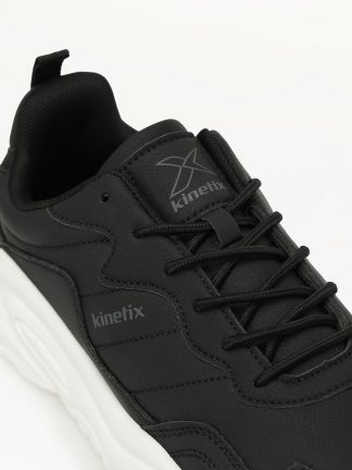 کفش کتانی مردانه مشکی مدل PHERKAD PU 5PR کینتیکس تصویر ۱