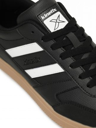 کفش کتانی کلاسیک مردانه مشکی مدل RUDOW PU 5PR کینتیکس تصویر ۱