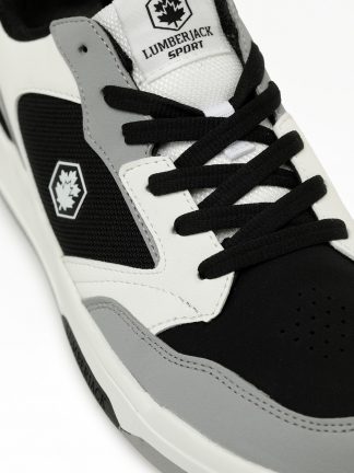 کفش کتانی مردانه سفید مدل TELE 5PR لامبرجک تصویر ۱