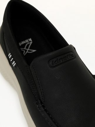 کفش کتانی بدون بند مردانه مشکی مدل TAYTUS 5PR کینتیکس تصویر ۱