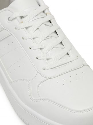 کفش کتانی مردانه سفید مدل LOWNER PU 5PR کینتیکس تصویر ۱