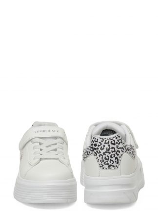 کفش کتانی دخترانه سفید مدل MILENA 5PR لامبرجک تصویر ۱