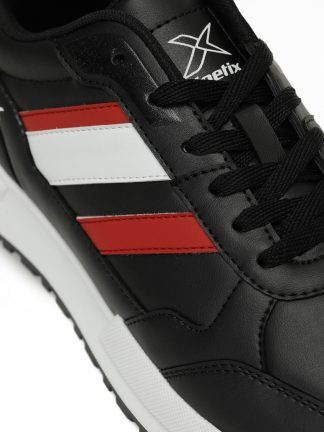 کفش کتانی مردانه مشکی مدل KONTRA PU 5PR کینتیکس تصویر ۱