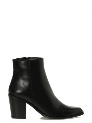 نیم بوت پاشنه دار زنانه مشکی مدل VENIZE 5PR ناین وست تصویر ۱