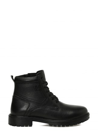 نیم بوت ارتشی مردانه مشکی زیپدار مدل CANIZAR 5PR کینتیکس تصویر ۱