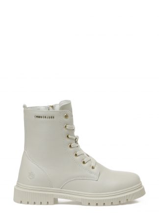 نیم بوت ارتشی زنانه بژ زیپدار مدل PALMY 5PR لامبرجک تصویر ۱