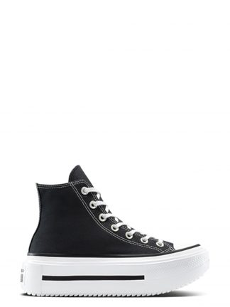 کفش کتانی ساق بلند زنانه مشکی مدل CHUCK TAYLOR ALL STAR LIF کانورس تصویر ۱