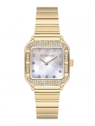 ساعت مچی زنانه طلایی یو اس پولو