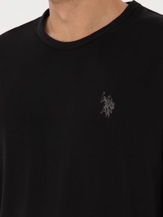 لباس راحتی مردانه مشکی یو اس پولو