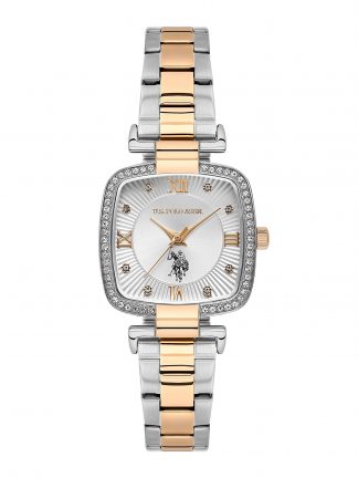 ساعت مچی زنانه خاکستری یو اس پولو