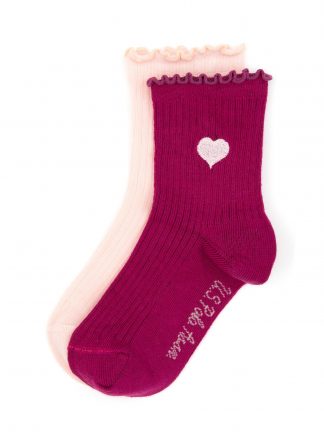 جوراب دخترانه صورتی روشن یو اس پولو