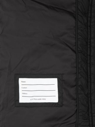 کاپشن پسرانه مشکی یو اس پولو