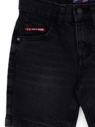 شلوارک پسرانه مشکی یو اس پولو