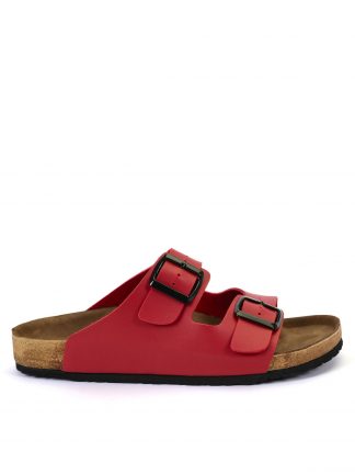 دمپایی زنانه قرمز مدل LENS اسلازنگر تصویر ۱