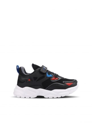 کفش کتانی پسرانه مشکی مدل KAJAL I اسلازنگر تصویر ۱