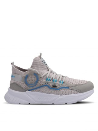 کفش کتانی مردانه خاکستری مدل BEYOND اسلازنگر تصویر ۱