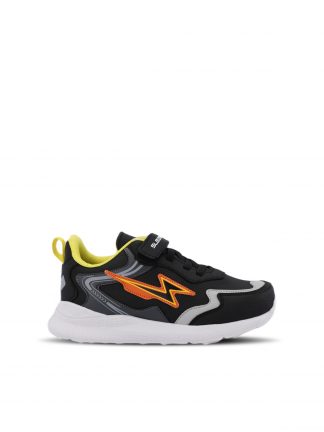 کفش کتانی پسرانه مشکی مدل KAOR KTN اسلازنگر تصویر ۱