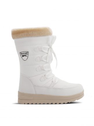 نیم بوت برفی دخترانه سفید مدل HOPE IN اسلازنگر تصویر ۱