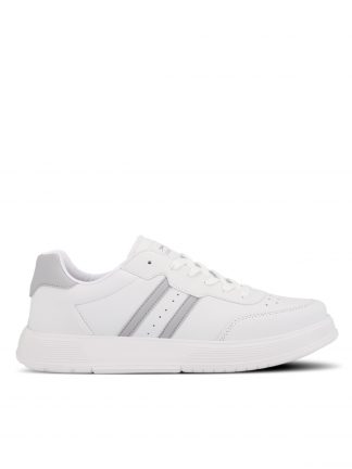 کفش کتانی مردانه سفید مدل ZIPPER I اسلازنگر تصویر ۱