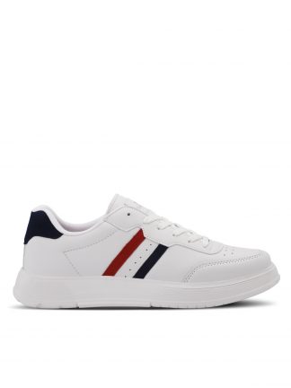 کفش کتانی مردانه سفید مدل ZIPPER I اسلازنگر تصویر ۱