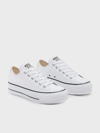 کفش کتانی زنانه سفید مدل 561680C 102 کانورس تصویر ۱