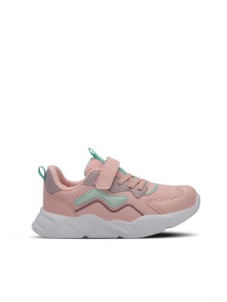 کفش کتانی دخترانه صورتی مدل PESO I اسلازنگر تصویر ۱