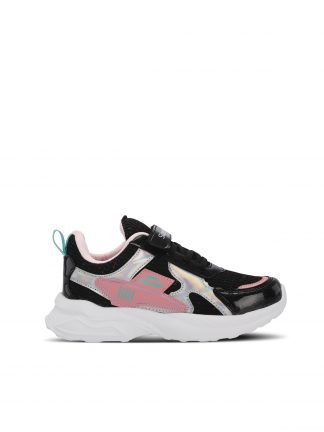 کفش کتانی دخترانه مشکی مدل KEMBA اسلازنگر تصویر ۱