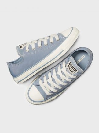 کفش کتانی زنانه آبی مدل A12582C 478 کانورس تصویر ۱