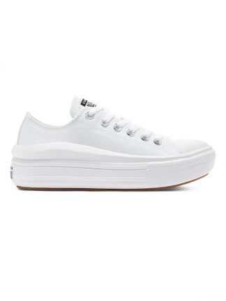 کفش کتانی زنانه سفید مدل Ctas Move Ox کانورس تصویر ۱