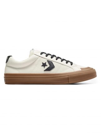 کفش کتانی مردانه سفید مدل A13787C کانورس تصویر ۱