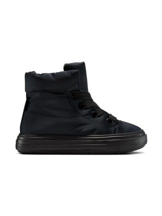 نیم بوت زنانه مشکی مدل چاک تیلور آل استار المنت کانورس تصویر ۱